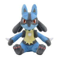 Officiële Pokemon center knuffel Pokemon fit Lucario 13cm